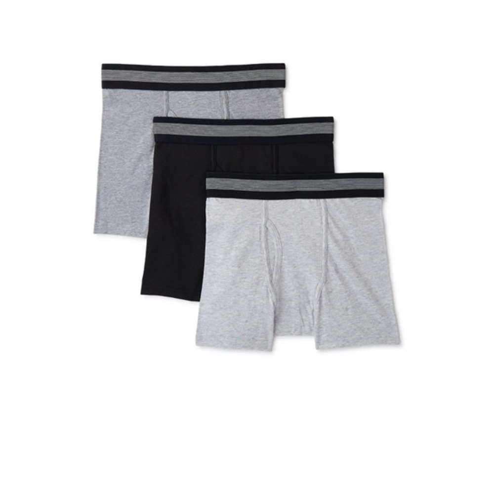 3pack breathable cotton‎ comfortable fit boys’ boxer brief size large 10-12 new